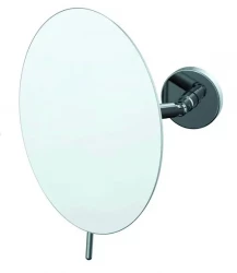 BEMETA Kozmetické zrkadlo pr. 200 mm jednostranné s kĺbom 360 ° 3x (116201332)