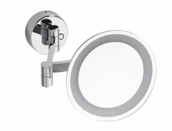 BEMETA Kozmetické zrkadlo pr. 200 mm s 2x LED osvetlením IP44 touch sensor (116101802)