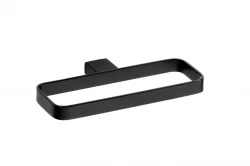 BEMETA NERO držiak uterákov kruhový čierna matná 135004060 (135004060)