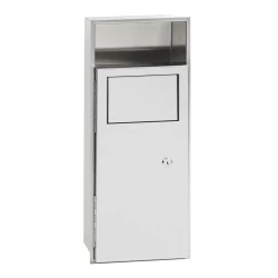 BEMETA Odpadkový kôš s odkladacou policou na zabudovanie nerez matný 101015345 (101015345)