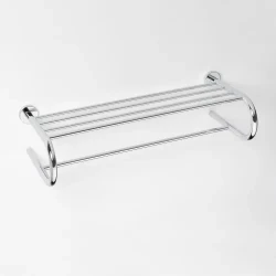 BEMETA OMEGA polička na uteráky typ U s hrazdou 600 mm (104205172)