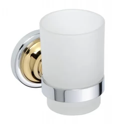 BEMETA RETRO zlato-chróm Držiak kefiek sklo (144210018)