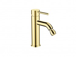 BESCO - Bidetová stojanková batéria VEO zlatá (BABBVZL)