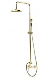 BESCO - Nástenný sprchový set DECCO/ILLUSION zlatá lesklá (BABPDINJZ)