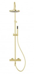 BESCO - Nástenný termostatický sprchový a vaňový set VEO zlatá (BABPVNTIZL)