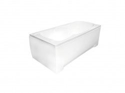 BESCO - Obdĺžniková vaňa MAJKA NOVA - Nožičky k vani - S nožičkami, Rozmer vane - 120 × 70 cm (VANMAJN120+OLVPINOZ)