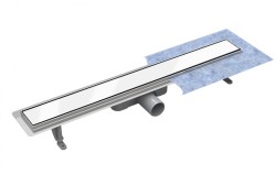 BESCO - Odtokový žľab VIRGO WHITE - Rozmer A - 90 cm (ZLOL90VW)