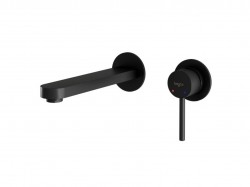 BESCO - Podomietková umývadlová batéria Decca - Radiátory - Farebné prevedenie HL - Čierna matná (BABUDSCZ)