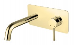 BESCO - Podomietková umývadlová batéria ILLUSION Zlatá (BABUISZL)