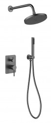 BESCO - Podomietkový sprchový set DECCO/ILLUSION I Grafitová (BABPDIIGR)