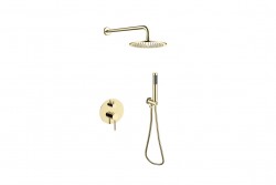 BESCO - Podomietkový sprchový set DECCO/ILLUSION I Zlatá lesklá (BABPDIIJZ)