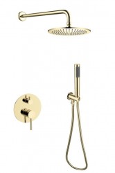 BESCO - Podomietkový sprchový set DECCO/ILLUSION I Zlatá lesklá (BABPDIIJZ)