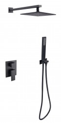BESCO - Podomietkový sprchový set MODERN/VARIUM I - Čierna matná (BABPMVICZ)