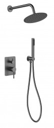 BESCO - Podomietkový sprchový set SLIM DECCO/ILLUSION II Grafitová (BABPDIIIGR)