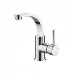 BESCO - Stojanková umývadlová batéria Decca II - Farebnica - Chróm duplicít (BABUDIICH)