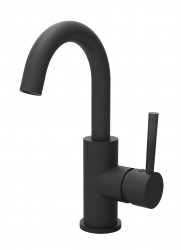 BESCO - Stojanková umývadlová batéria ILLUSION II - Farba radiátora - Čierna matná (BABUIIICZ)