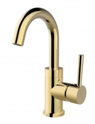 BESCO - Stojanková umývadlová batéria ILLUSION II Zlatá (BABUIIIZL)