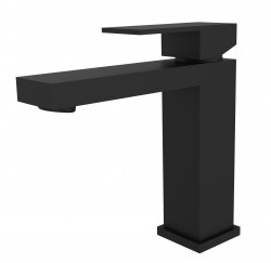 BESCO - Stojanková umývadlová batéria MODERN II - Radiátory - Farebné prevedenie HL - Čierna matná (BABWMVIICZ)