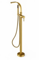 BESCO - Stojanková vaňová batéria DECCO I Zlatá brúsená (BABWDIBZ)