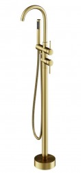 BESCO - Stojanková vaňová batéria ILLUSION I Zlatá brúsená (BABWIIBZ)