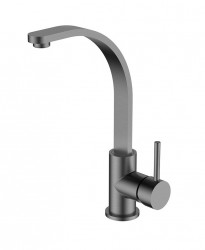 BESCO - Vysoká stojanková umývadlová batéria DECCO I Grafitová (BABUDIGR)