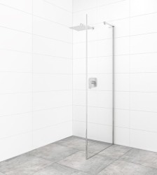 Bočná zástena k sprchovým dverám 100 cm SAT TGD NEW SATTGDNSTENA100CRT (SATTGDNSTENA100CRT)