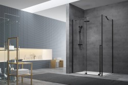 Bočná zástena k sprchovým dverám 87,5 cm SAT Walk-In Xmotion SATWIXMSTENA90C (SATWIXMSTENA90C)