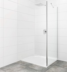 Bočná zástena k sprchovým dverám 87,5 cm SAT Walk-In Xmotion SIKOWIXMSTENA90 (SIKOWIXMSTENA90)