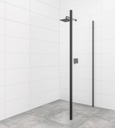Bočná zástena k sprchovým dverám 90 cm SAT TEX BB SATSTENATEXD90C (SATSTENATEXD90C)