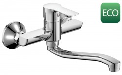 Bruckner - BARON ECO 3,8 l/min, nástenná batéria, rozteč 150, chróm (612.015.11)