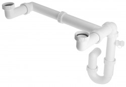 Bruckner - Drezový sifón s odbočkou 6/4