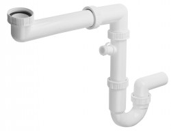 Bruckner - Drezový sifón šetriaci miesto s odbočkou 6/4