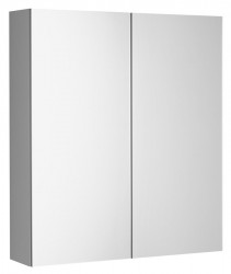 Bruckner - NEON galérka, dvojité zrkadlo, 60x66,5cm, biela (501.200.0)