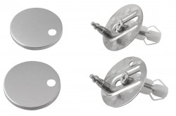 Bruckner - Pánty k WC sedátku, Soft Close (301.407.2)