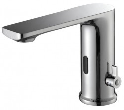 Bruckner - Senzorová stojanková batéria s reguláciou teploty, 6V DC (4xAA), chróm (982.120.1)