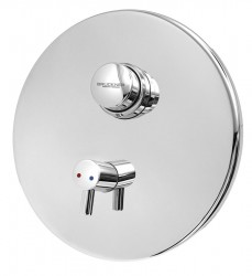 Bruckner - TEMPOR samozatvárací podomietkový sprchový ventil s reguláciou teploty, chróm (937.141.1)
