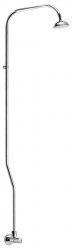 Bruckner - TEMPOR sprchový stĺp so samozatváracím ventilom, chróm (937.139.1)