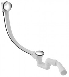 Bruckner - Vaňová súprava, L-615, DN 40/50, ABS/chróm (164.150.0)