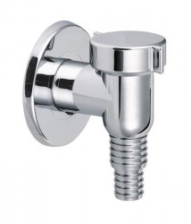 Bruckner - Vonkajší práčkový sifón, DN32, chróm (168.303.1)