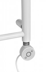 Bruckner - WICHER vykurovacia tyč s termostatom, 800 W, biela mat (600.206.4)