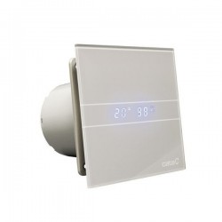 CATA - E-100 GSTH kúpeľňový ventilátor axiálny s automatom,4W/8W,potrubie 100,striebo (00900600)