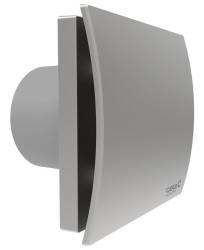 CATA - SILENTIS UC 10 TIMER kúpeľňový ventilátor axiálny s časovačom, 8W, potrubie 100, strieborná (01221100)