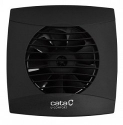CATA - UC-10 T kúpeľňový ventilátor axiálny s časovačom, 8W, potrubie 100, čierna (01202100)
