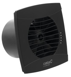 CATA - UC-12 kúpeľňový ventilátor axiálny, 12W, potrubie 120, čierna (01356000)