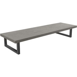 CERANO - Doska pod umývadlo Navira Pro + 2 konzoly pod dosku - betónovo šedá - 100x46x3,6 (CER-606000)
