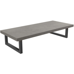 CERANO - Doska pod umývadlo Navira Pro + 2 konzoly pod dosku - betónovo šedá - 60x46x3,6 (CER-606006)