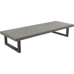 CERANO - Doska pod umývadlo Navira Pro + 2 konzoly pod dosku - betónovo šedá - 80x46x3,6 (CER-606009)