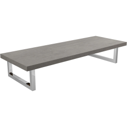 CERANO - Doska pod umývadlo Navira Pro + 2 konzoly pod dosku - betónovo šedá - 80x46x3,6 (CER-606057)