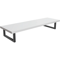 CERANO - Doska pod umývadlo Navira Pro + 2 konzoly pod dosku - biela matná - 100x46x3,6 (CER-606012)