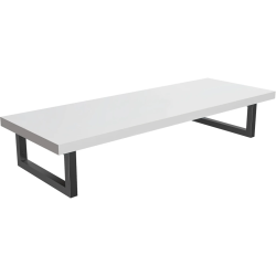 CERANO - Doska pod umývadlo Navira Pro + 2 konzoly pod dosku - biela matná - 80x46x3,6 (CER-606021)
